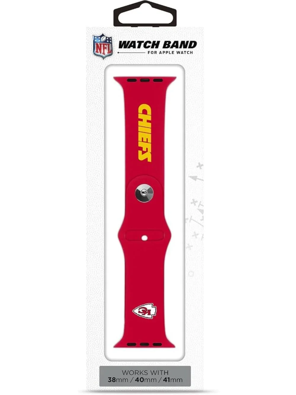 Unisex NFL Watch Band 38mm/42mm - Adjustable, Durable, Sporty Style Accessory